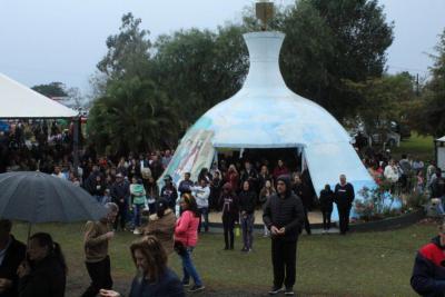 Missa em louvor ao Bom Jesus em Campo Mendes teve o PÃ¡roco SebastiÃ£o presidindo com liturgia da RÃ¡dio Campo Aberto